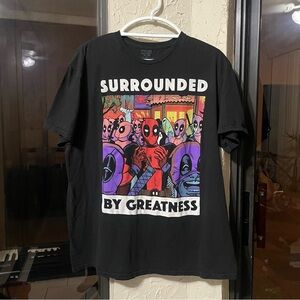 Marvel Black Tee ‘Deadpool’ Graphic Tee